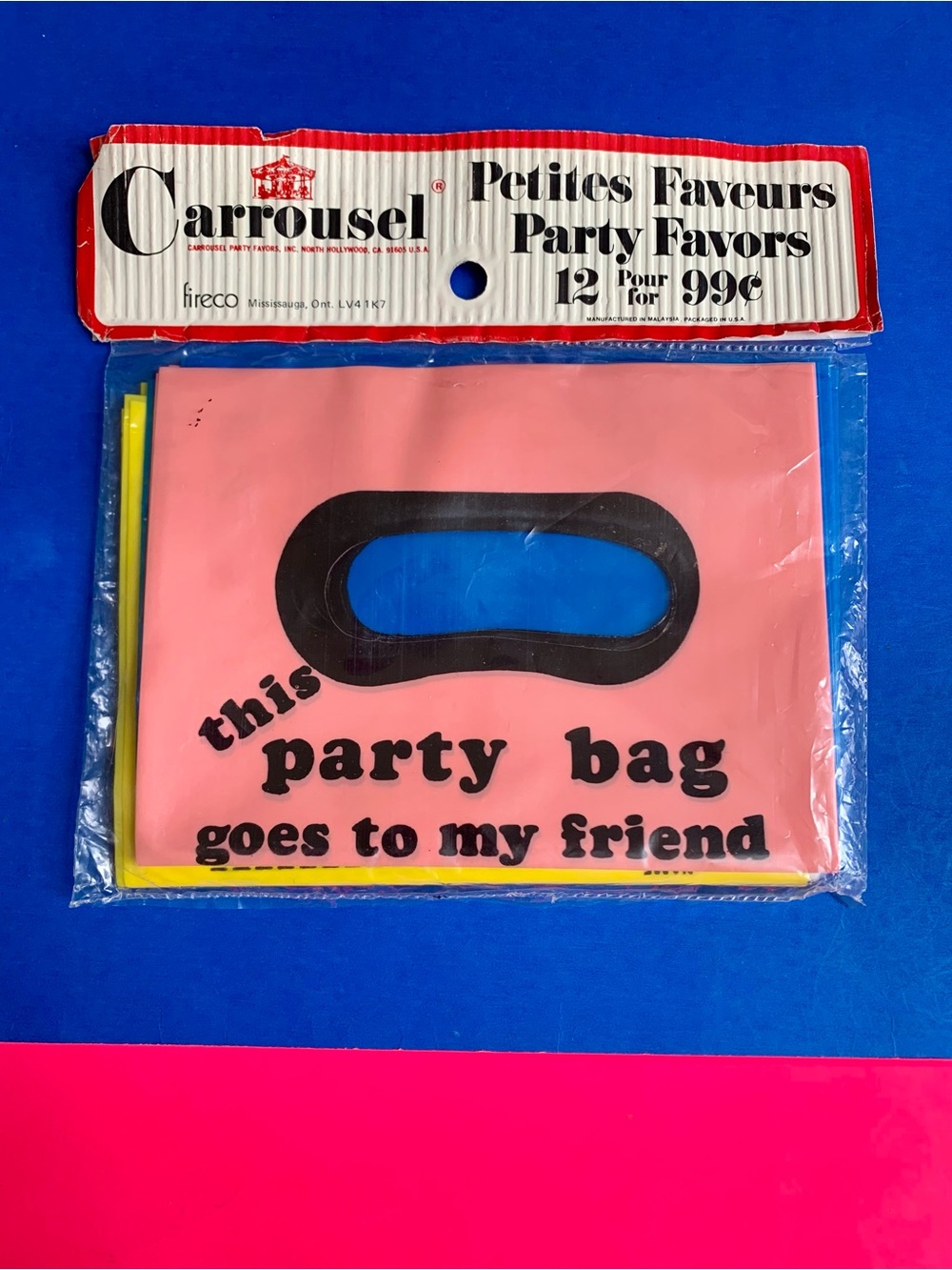 Vintage Sealed Party Bag Favors